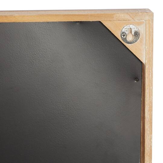 Brown Metal Coastal Wall Decor 15" x 31" x 7"
